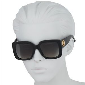 Gucci 53mm Square Sunglasses